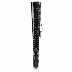 Pleaser Exotic Dancing ADORE-3063 - Blk Str Pat/Blk