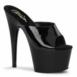 Pleaser Exotic Dancing ADORE-701 - Blk Pat/Blk