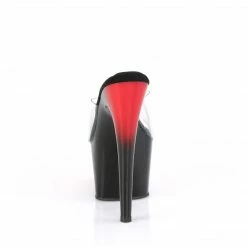 Pleaser ADORE-701BR - Clr/Red-Blk Exotic Dancing