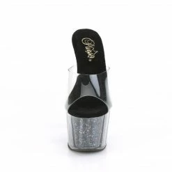 Pleaser Exotic Dancing ADORE-701CG - Clr/Blk Confetti Glitter 8 Pleaser Exotic Dancing ADORE-701CG - Clr/Blk Confetti Glitter