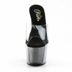 Pleaser Exotic Dancing ADORE-701G - Clr/Blk Gltr