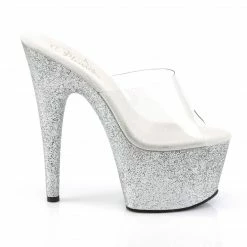 Pleaser ADORE-701SDG - Clr/Slv Gltr 11 Pleaser ADORE-701SDG - Clr/Slv Gltr