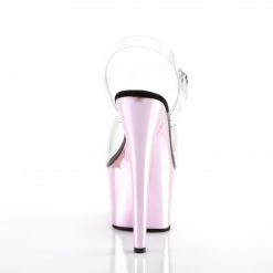 Pleaser ADORE-708 - Clr/B. Pink Chrome 10 Pleaser ADORE-708 - Clr/B. Pink Chrome