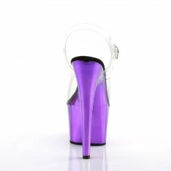 Pleaser ADORE-708 - Clr/Purple Chrome