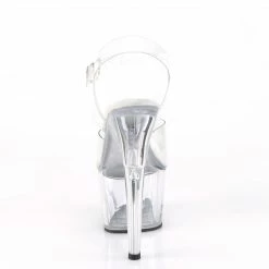 Pleaser Exotic Dancing ADORE-708BFL - Clr-Wht/Clr