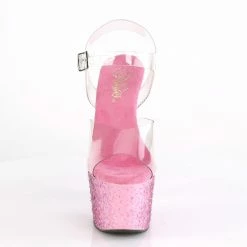 Pleaser ADORE-708CF - Clr/Pink Confetti