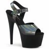 Pleaser ADORE-708N-DT - Pewter Hologram TPU/Blk Matte Exotic Dancing 2 Pleaser ADORE-708N-DT - Pewter Hologram TPU/Blk Matte Exotic Dancing