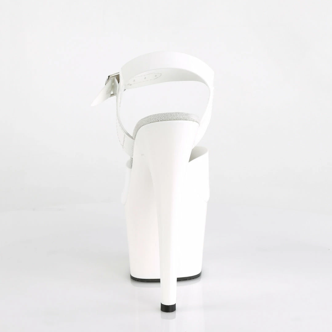 Pleaser ADORE-708N - Wht (Jelly-Like) TPU/Wht 6 Pleaser ADORE-708N - Wht (Jelly-Like) TPU/Wht