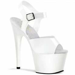 Pleaser ADORE-708N - Wht (Jelly-Like) TPU/Wht