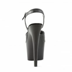 Pleaser Exotic Dancing ADORE-709 - Blk Faux Leather/Blk Matte