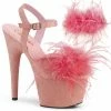 Pleaser ADORE-709F - B. Pink F.Suede-Feather/B. Pink F.Suede 1 Pleaser ADORE-709F - B. Pink F.Suede-Feather/B. Pink F.Suede