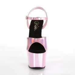 Pleaser ADORE-709HGCH - B. Pink Hologram/B. Pink Chrome
