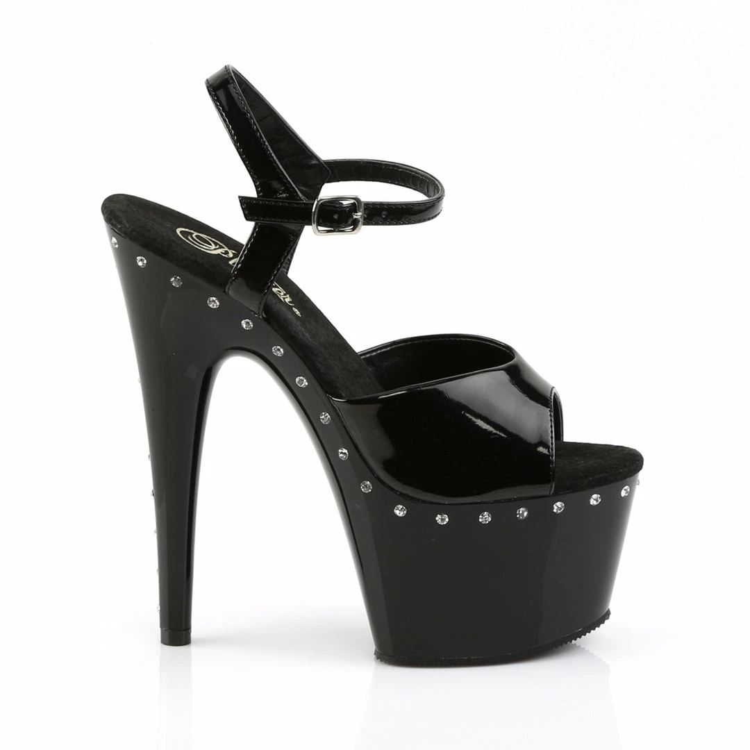Pleaser ADORE-709LS - Blk/Blk Exotic Dancing 7 Pleaser ADORE-709LS - Blk/Blk Exotic Dancing