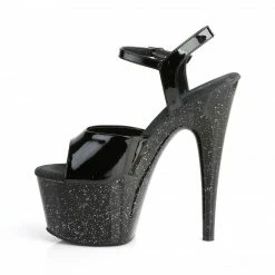 Pleaser ADORE-709MG - Blk Pat/Blk