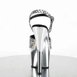 Pleaser ADORE-709MSC - Slv Hologram/Slv Chrome Exotic Dancing 10 Pleaser ADORE-709MSC - Slv Hologram/Slv Chrome Exotic Dancing