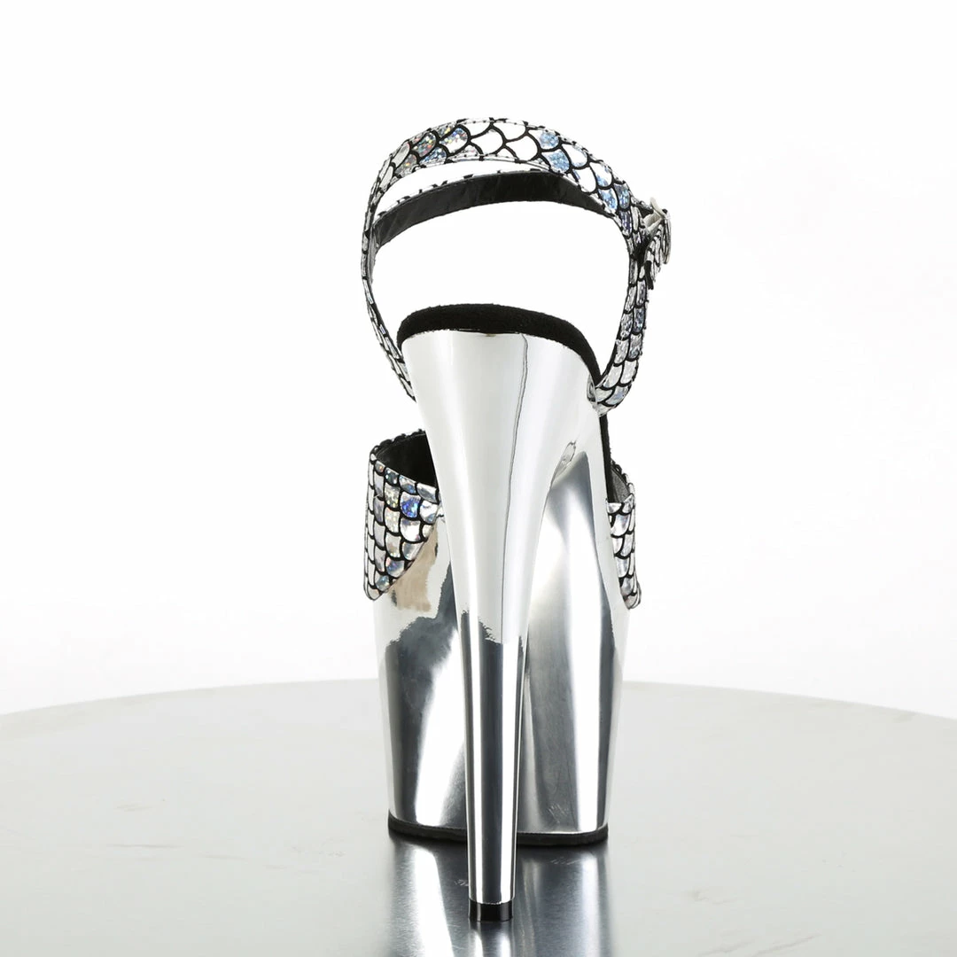 Pleaser ADORE-709MSC - Slv Hologram/Slv Chrome Exotic Dancing 6 Pleaser ADORE-709MSC - Slv Hologram/Slv Chrome Exotic Dancing