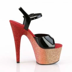Pleaser ADORE-709OMBRE - Blk/Rose Gold-Red Ombre 11 Pleaser ADORE-709OMBRE - Blk/Rose Gold-Red Ombre