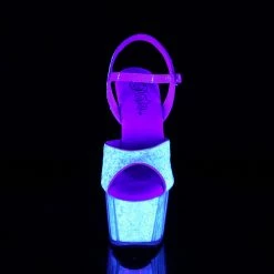 Pleaser Exotic Dancing ADORE-710UVG - Neon Opal Glitter/Neon Opal Glitter