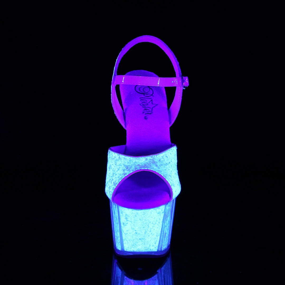 Pleaser Exotic Dancing ADORE-710UVG - Neon Opal Glitter/Neon Opal Glitter 4 Pleaser Exotic Dancing ADORE-710UVG - Neon Opal Glitter/Neon Opal Glitter
