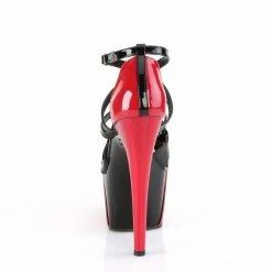 Pleaser Exotic Dancing ADORE-764 - Blk-Red Pat/Blk-Red