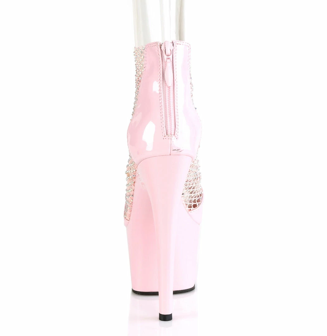 Pleaser Exotic Dancing ADORE-765RM - B. Pink Pat-RS Mesh/B. Pink 6 Pleaser Exotic Dancing ADORE-765RM - B. Pink Pat-RS Mesh/B. Pink
