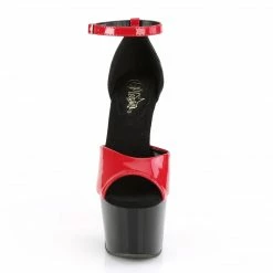 Pleaser Exotic Dancing ADORE-789 - Red-Blk Pat/Blk-Red 8 Pleaser Exotic Dancing ADORE-789 - Red-Blk Pat/Blk-Red