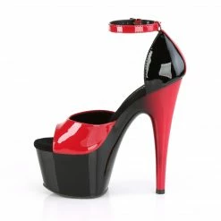 Pleaser Exotic Dancing ADORE-789 - Red-Blk Pat/Blk-Red 9 Pleaser Exotic Dancing ADORE-789 - Red-Blk Pat/Blk-Red