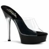 Pleaser Exotic Dancing ALLURE-601 - Clr/Blk