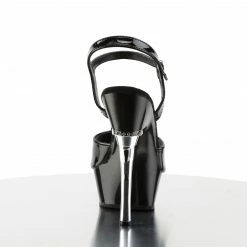Pleaser ALLURE-609 - Blk Pat/Blk 10 Pleaser ALLURE-609 - Blk Pat/Blk