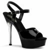 Pleaser ALLURE-609 - Blk Pat/Blk 1 Pleaser ALLURE-609 - Blk Pat/Blk