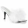 Fabulicious Party & Prom AMOUR-03 - Wht Pu-Fur