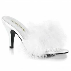 Fabulicious Party & Prom AMOUR-03 - Wht Pu-Fur