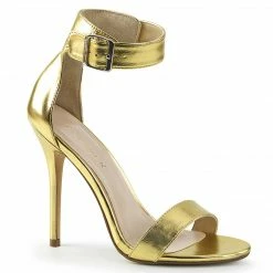 Pleaser AMUSE-10 - Gold Mat. Pu