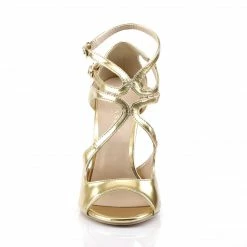 Pleaser AMUSE-15 - Gold Met Pu