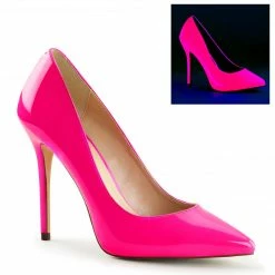Pleaser AMUSE-20 - Neon Fuchsia Pat