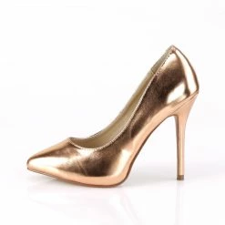 Pleaser Bridal AMUSE-20 - Rose Gold Metallic Pu