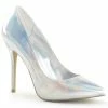 Pleaser Bridal AMUSE-20 - Slv Hologram Pu