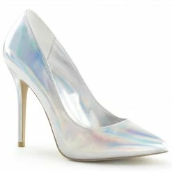 Pleaser Bridal AMUSE-20 - Slv Hologram Pu