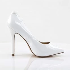 Pleaser AMUSE-20 - Wht Pat Bridal