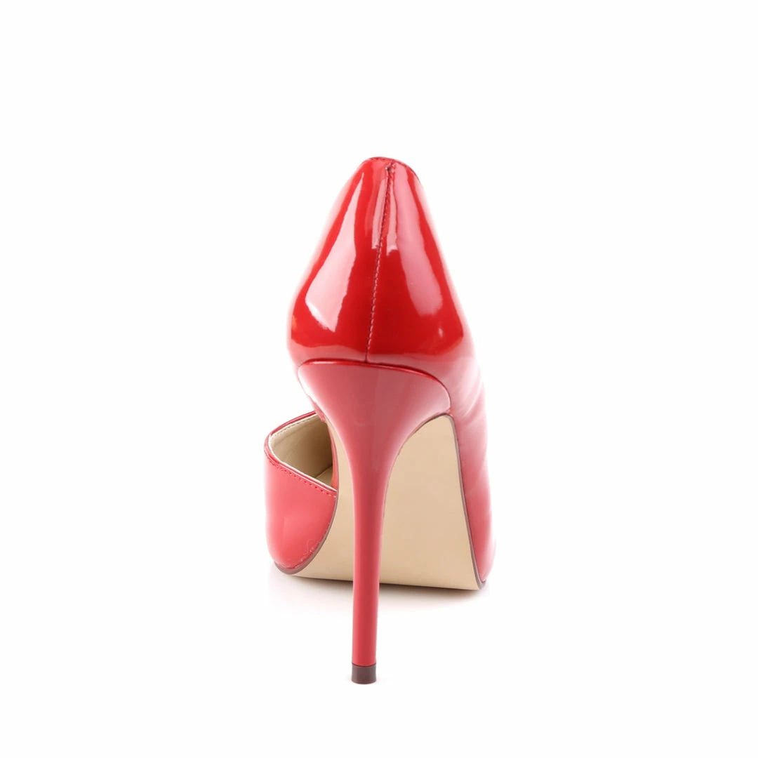 Pleaser AMUSE-22 - Red Pat 6 Pleaser AMUSE-22 - Red Pat