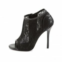Fabulicious AMUSE-56 - Blk Lace-Mesh