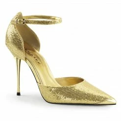Pleaser APPEAL-21 - Gold Woven Gltr