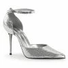 Pleaser APPEAL-21 - Slv Woven Gltr