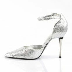 Pleaser APPEAL-21 - Slv Woven Gltr