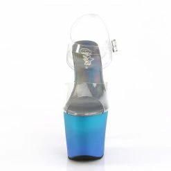 Pleaser ARIEL-708OMBRE - Clr/Green-Blue Ombre Exotic Dancing