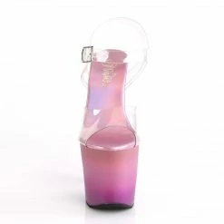 Pleaser Exotic Dancing ARIEL-708OMBRE - Clr/Pink-Purple Ombre