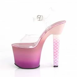 Pleaser Exotic Dancing ARIEL-708OMBRE - Clr/Pink-Purple Ombre