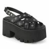 Demonia Punk & Goth ASHES-12 - Blk Vegan Leather 1 Demonia Punk & Goth ASHES-12 - Blk Vegan Leather