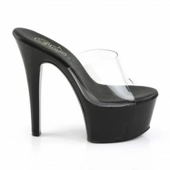 Pleaser Exotic Dancing ASPIRE-601 - Clr/Blk Matte