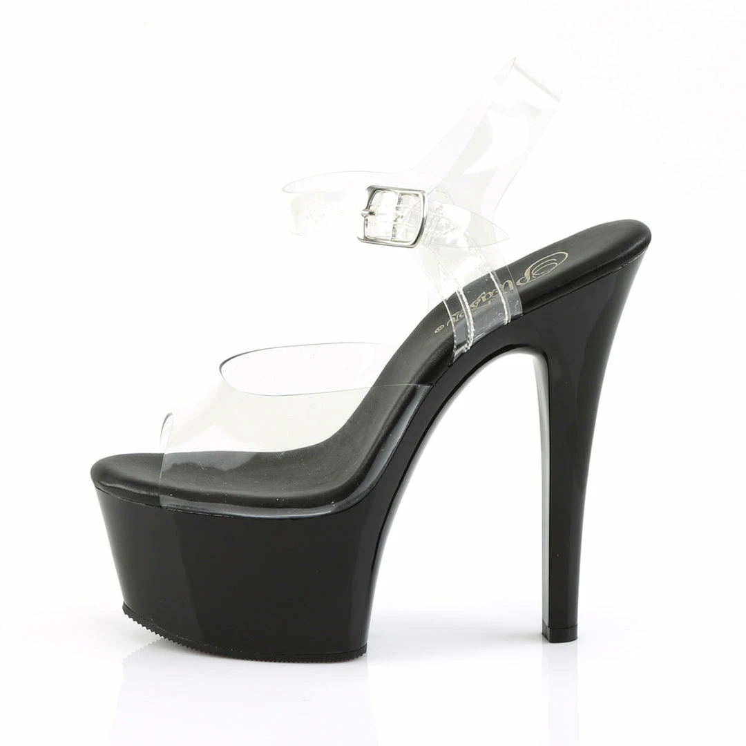 Pleaser ASPIRE-608 - Clr/Blk Exotic Dancing 5 Pleaser ASPIRE-608 - Clr/Blk Exotic Dancing